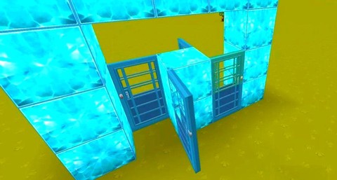 迷你世界怎么做旋转门[图1]