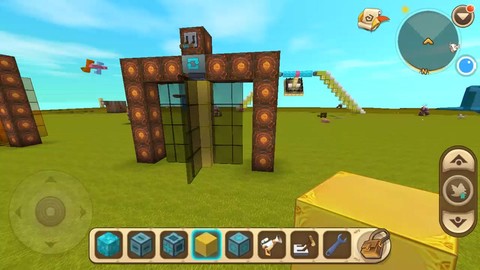 迷你世界怎么做旋转门[图2]