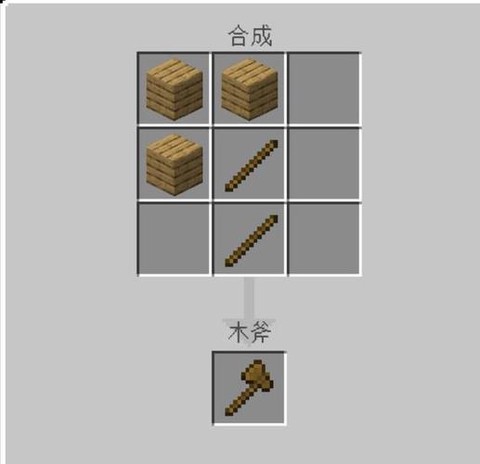 我的世界木斧怎么做[图1]