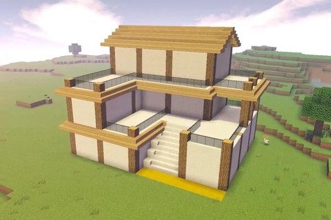 我的世界怎么盖城堡[图1]