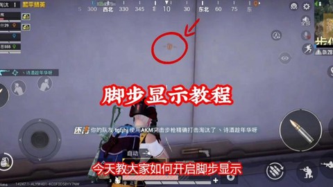 绝地求生怎么消脚步[图1]